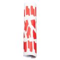 8"x 23" Car Vinyl Hood Body Side Tire Tread Decal Sticker Graphic Truck SUV Auto Red tool. 