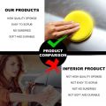 1Pcs single piece Car Wax Applicator Pads Car Waxing Polish Foam Sponge Round Pressing Wax Foam Super Fine Applicator Pad Soft Car Polishing Sponge Cleaning Tool. 