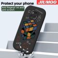 JIUMOO For Huawei Mate 20 Pro Case Fashion Rubik's Cube Thin New Design Leather Soft Back Cover Camera Protection Cases Shockproof Casing. 