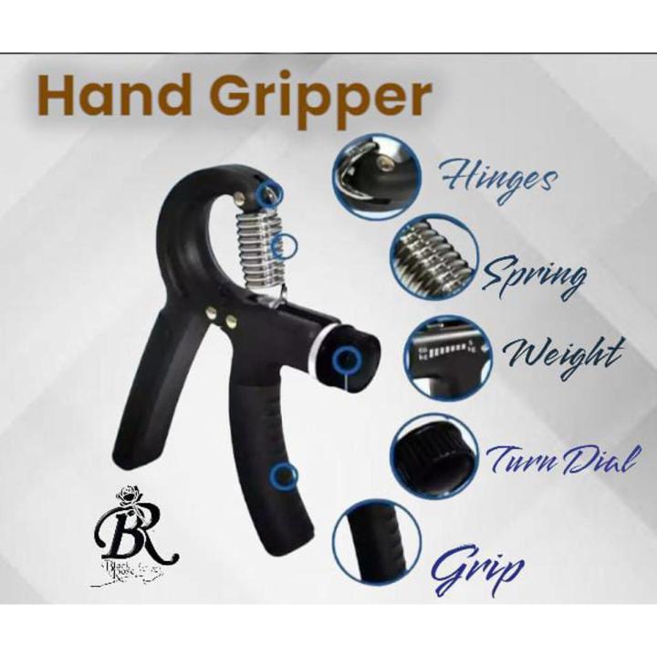 Hand Grip Strengthener Adjustable Functional Resistance Hand Gripper Exerciser, Power Exerciser, Strengthen Grip, Hand Squeezer, Forearm Wrist Strengthener and Hand Workout 5-40Kg