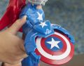 Hasbro: MARVEL TITAN HERO SERIES: BLAST GEAR CAPTAIN AMERICA (E7374). 