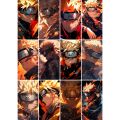 Naruto Anime Manga Stickers UNCUT for Phone Cover Laptop Notebook Scrapbook Journal. 