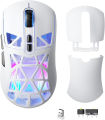SOLAKAKA SM802 Wireless Gaming Mouse 10000 DPI Customized Macro Replaceble Switch RGB Gamer Mouse 63g Ultra-light. 