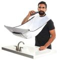 1pc Men Beards Shaving Aprons Creative Wall Mirror Suction Haircut Wrap Cape Home Salon Moustache Beard Shaving Apron. 