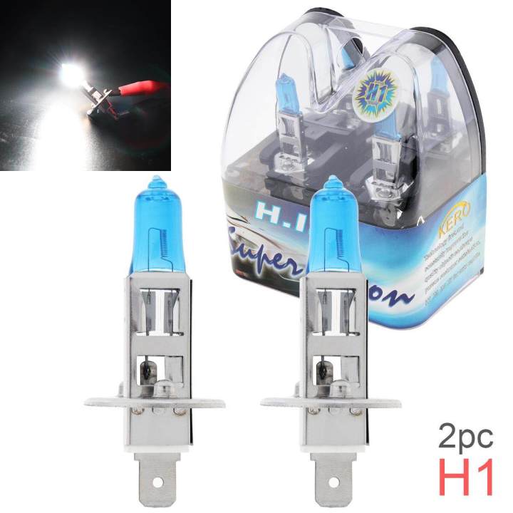 2pcs 12V H1 H3 H4 H7 H8 H9 H10 H11 H12 H15 9005 9012 55W White Light Car Halogen Lamp Auto Front Headlight Fog Bulb