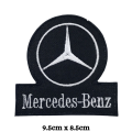 Mercedes Benz Logo Embroidered Iron On Patch Sew On Badge For Bags Caps T Shirts Jeans Applique. 