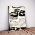 Mercedes-Benz w124 wall Frame, wall decoration photo frame and wall hanging home decor. 