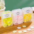 100pcs/box Soap Paper Disposable Bath Hand Washing Travel Foaming Scented Portable Mini Flower Soap Flakes Handwashing Soap. 