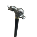Unique Lion Knob Stick, Handcrafted Walking Stick, Stainless Steel Walking Stick, Elders Knob Stick.. 