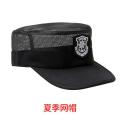New security cap summer men's flat-top training cap peaked cap black secret service cap combat hat property. 