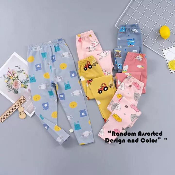 4 - Pcs Set - Soft Cotton Trouser - 0 Month to 24 Month Newborn Baby Babies Pajama For Kids Boys and Girls - New Born Legging Pant Summer and Winter Trousers Bottom Cloth and accessories