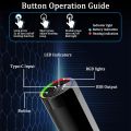 Hand Warmer, Split Magnetic 2 in 1 Hand Warmer, 10000 mAh Rechargeable Electric Power Bank, Portable USB Hand Warmer. 