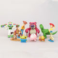 9Pcs/Lot Toy Story Buzz Lightyear Woody Jessie Little Green Men Action Figures Toys. 