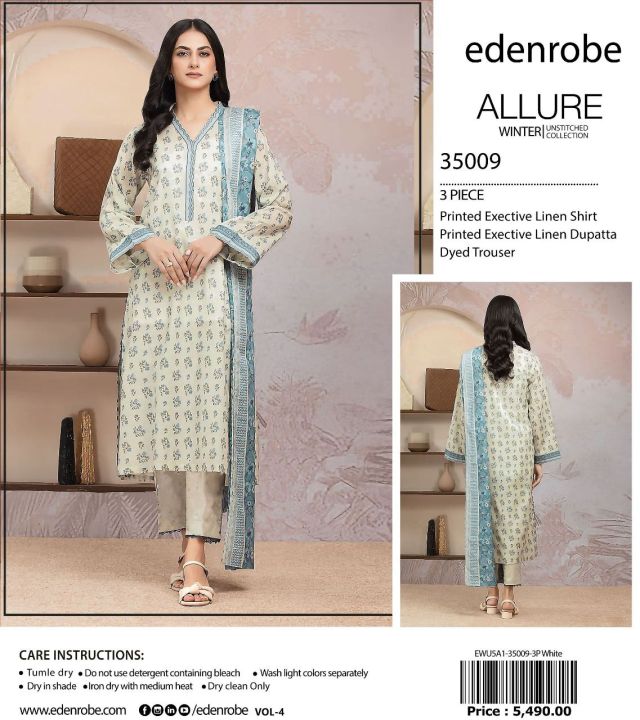 🧩 dfs — surrounded regions. https: problems... EDEeNROBE – Digital Printed Linen 3PC Unstitched Winter Collection 2025 ...