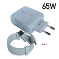 Original 65W Super VOOC GaN Flash Charger For Realme_OPPO 65W Gan Super VOOC Charger USB Type-C Power Adapter Fast Charger USB Type-C 2.0 for OPPO F17 Reno 4 3 Pro Reno A93 A73 A53. 