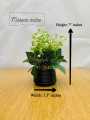 Artificial Baby Breath Flowers with Black / White Pot  | Washable | Best Used for Home Purposes and Office Decoration Table Top home decoration items flowers for home decoration. 