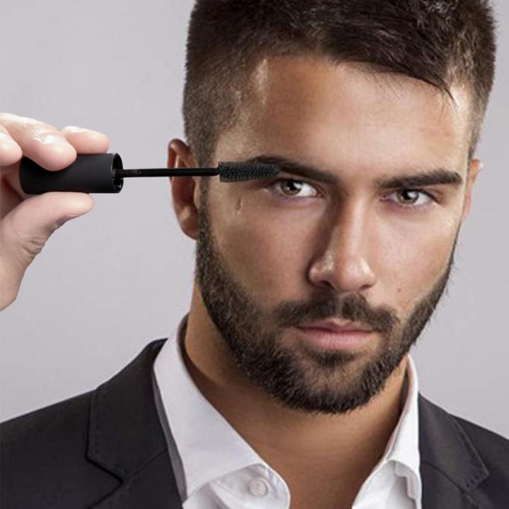 10ML Men's Eyebrow Tint Men Beard Brow Color Fuller Well-defined Look Easy Application Removal Men's Eyebrow Tint