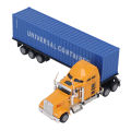 1:65 Container Truck Toy Container Tractor Trailer Model Toy Truck. 