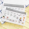 Daily Planner Weekly Day Plan Time Organizer Stuff Notebook Spiral Agenda. 