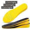 Height Increase Insoles for Women Men Invisiable Breathable Shock Absorption Pads. 