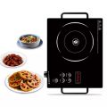 glass Multipurpose single circle household touch control electrical ceramic cookers infrared induction cooker. 