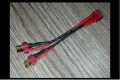T-PLUG PARALLEL BATTERY CONNECTOR - Y CABLE. 