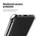 Huawei Y6 Prime (2019) Airbag Case Anti Shock and Anti-Scratch Resistant Clear View Transparent Silicone Back Cover. 