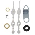 2X Long Spindle Clock Mechanism Movement, 3/ 5 Inch Maximum Dial Thickness, 1-1/ 10 Inch Total Shaft Length. 