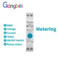 WIFI Smart Circuit Breaker With Metering 63A Wireless Remote Control Switch by APP Voltage Kwh Meter Time Relay Loop Timing Wifi Circuit Breaker Smart Breaker Wifi Breaker. 