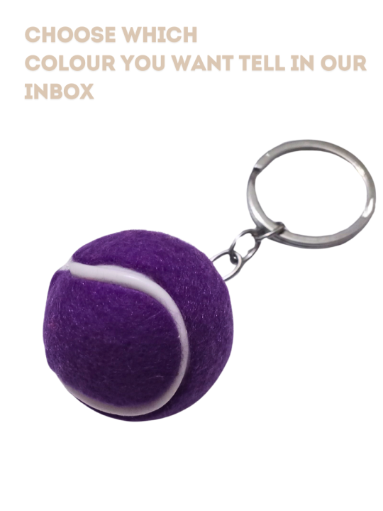 One Tennis Ball Keychain | Realistic Sports Ball Design