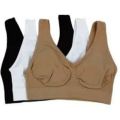 Pack of 3 Breathable & Comfortable Cool Liftup Air Bra for Ladies & Girls (Color May Vary Depending on Stock). 