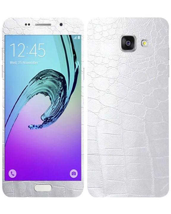Samsung%20Galaxy%20A3%202016%20Silver%20Crocodile%20Leather%20Texture%20Mobile%20Skin%20-%20Image%203