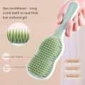 Naturally Curly Ultimate Detangling Brush Plastic Handle Comb for Home Use for 3C to 4C Dry and Wet Hair. 