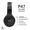 P47 Wireless Bluetooth Headphones with Mic Foldable Noise Cancelling. 