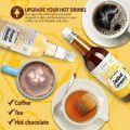 The Skinny Food Co. BARISTA Low calorie, fat free, gluten free, vegan, sugar free Syrup 1 Ltr(SALTED CARAMEL, HAZALNUT, ENGLISH TOFFEE). 