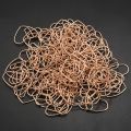 100 Pieces Heart Shaped Paper Clips for Office School Rose Gold. 