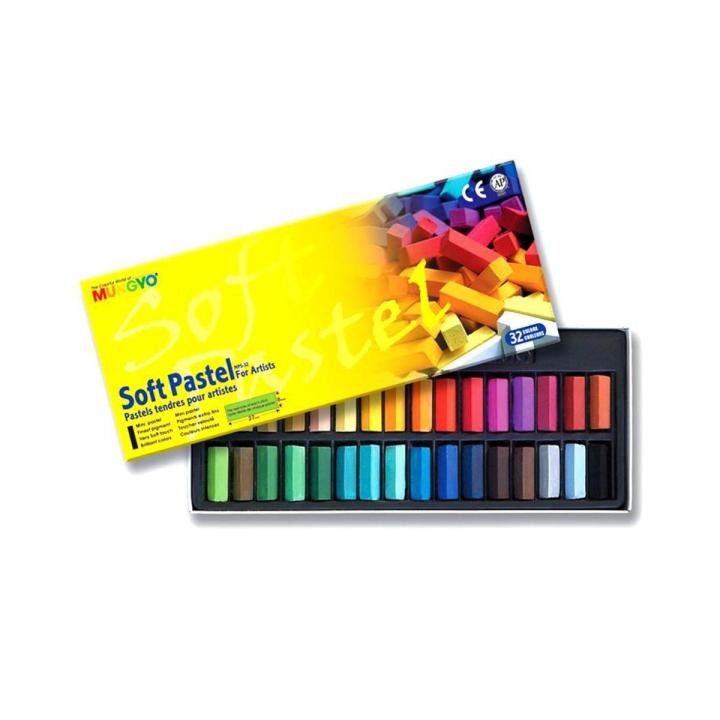Mungyo Soft Pastel 24pcs (Half Sticks)