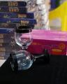 Black Bodder Nova Made Of Fine Glass 280 Ml_ Pack Of 6. _521. 