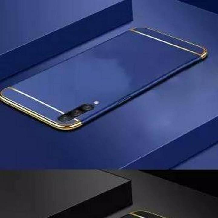 Samsung Galaxy A70  IPaky Electroplating Protection Mobile Phone Case Back Cover - Blue