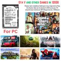 Gaming Hard Disk with GTA 5 and Other PC Games – 120GB Internal HDD for PC | Preloaded Plug & Play Gaming Hard Drive (Without USB Case). 