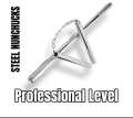 Fingertip Nunchaku Stainless Steel Decompression Toy. 