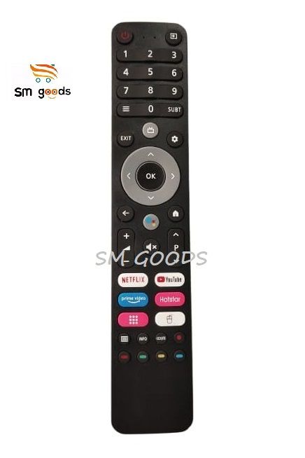 China Glance Smart LED TV Remote Control with YouTube & Prime Video & Netflix Buttons