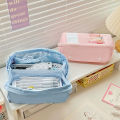 Pen Bag with Carrying Strap Zipper Pencil Case. 