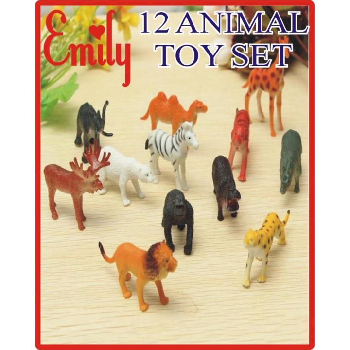 12 RUBBER ANIMAL TOYS JUNGLE SET FOR KIDS ● 12 RUBBER ANIMAL TOYS JUNGLE SET FOR KIDS ● MAKE YOUR OWN ZOO ● BEST PLAYING TOYS ● WITH TREES AND ZOO BOUNDRIES ● FIRST CHOICE OF CHILDREN ● BEST INDOOR GAME TOYS EVER ● MULTIPLE BEAUTIFUL ANIMAL DESIGNS ● ATTR