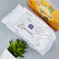 Baby Wipes Pack of 3 Soft Creme Cotton Baby Wipes (70 Wet Sheets Each) Baby Wipes Cotton Wipes Wet Wipes Rash Free Wipes. 