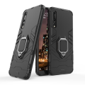 For Huawei P20Pro Case Iron Man Dual Layer Magnetic Ring Kickstand Armor Case For Huawei P20Pro Case Shockproof Soft TPU Hard PC Back Cover. 