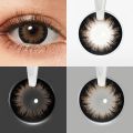 【HOT】 2Pcs/1Pair Contact Lenses For Eyes 16Mm Big Black Lenses Beauty Pupils Colored Contact Lenses Comestic Eye Lenses Brown Lenses. 