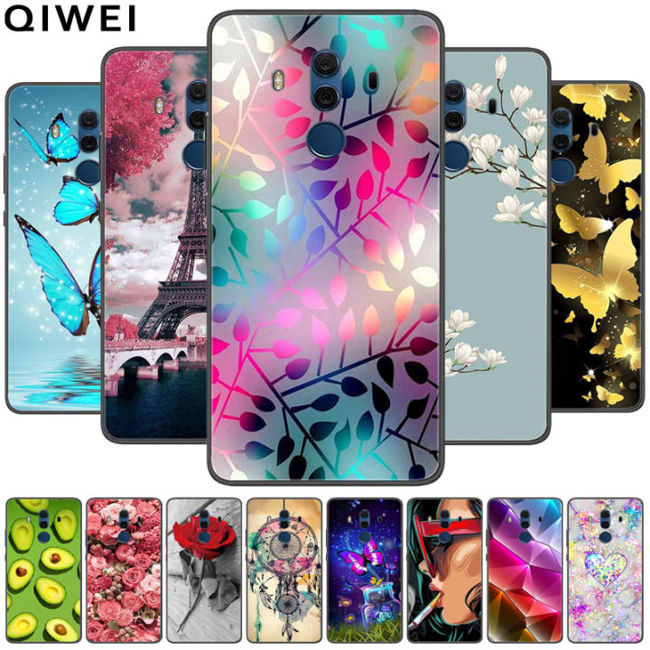 For Huawei Mate 9 10 Pro Case Soft Silicone Protective Phone Cases for Huawei Mate 10 / 10Pro Back Cover Mate10 Mate9 TPU Fundas