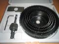 8 Pcs Hole Saw Kit With Carrying Vase, Round Shape Hole Saws. 