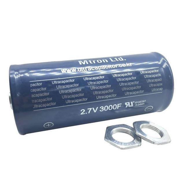 Ultra Super Capacitor 2.7V3000F LS Mtron Ltd Large Current Automobile Rectifier Module Ultracapacitor